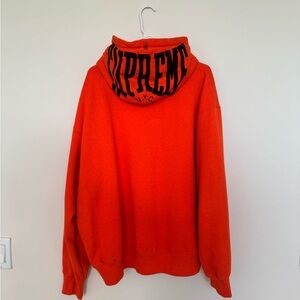 Supreme Men's Orange hoodie